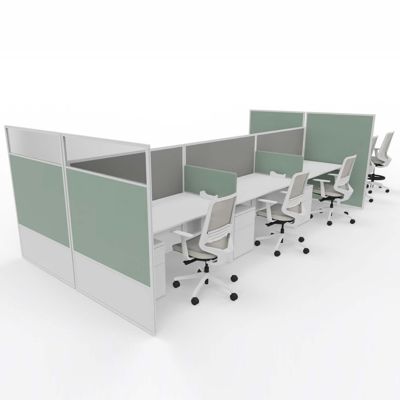 botón Ups ejemplo Paneles divisores para oficina | Eurodesing mobiliario de oficina